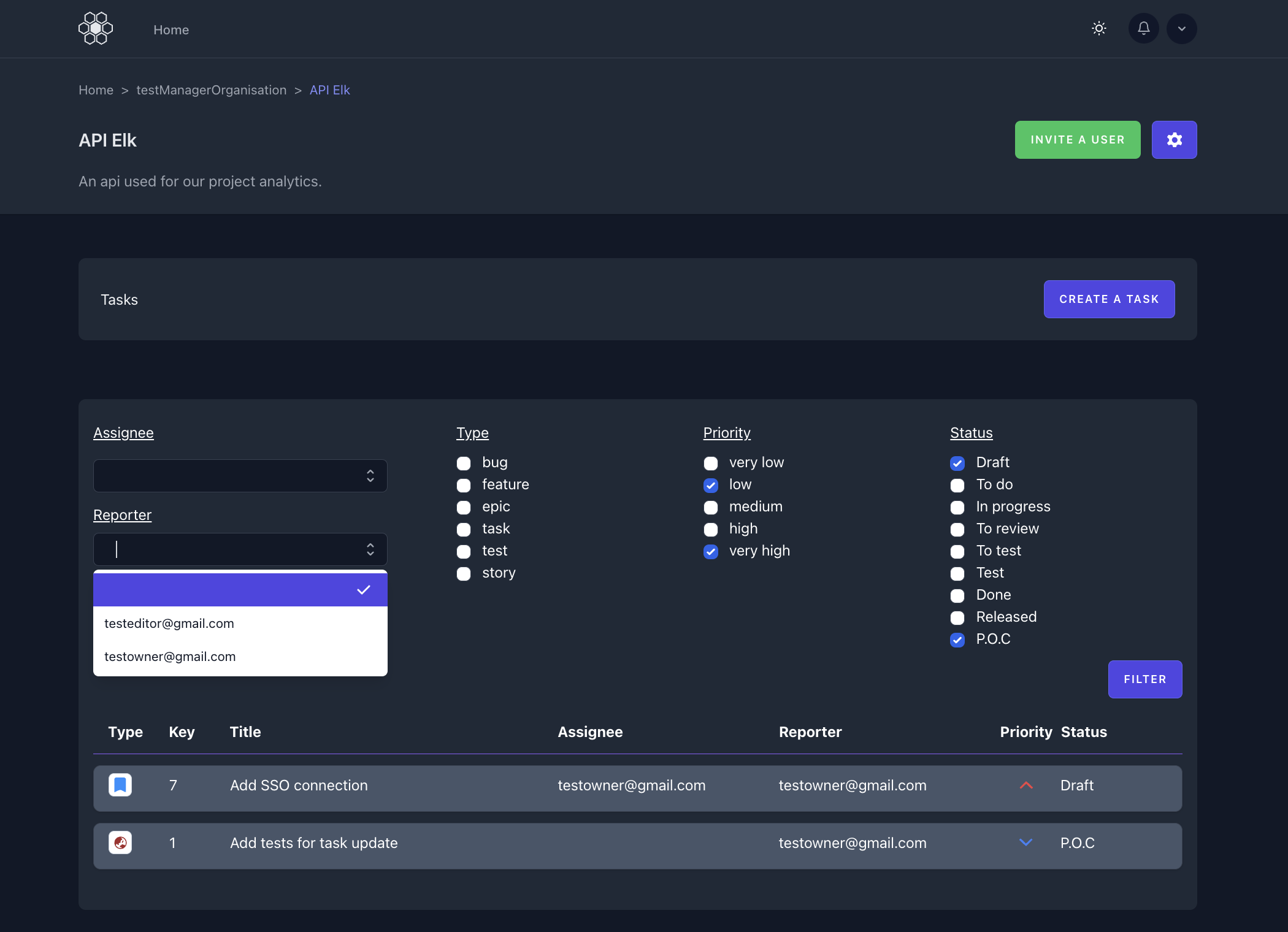 Task management system