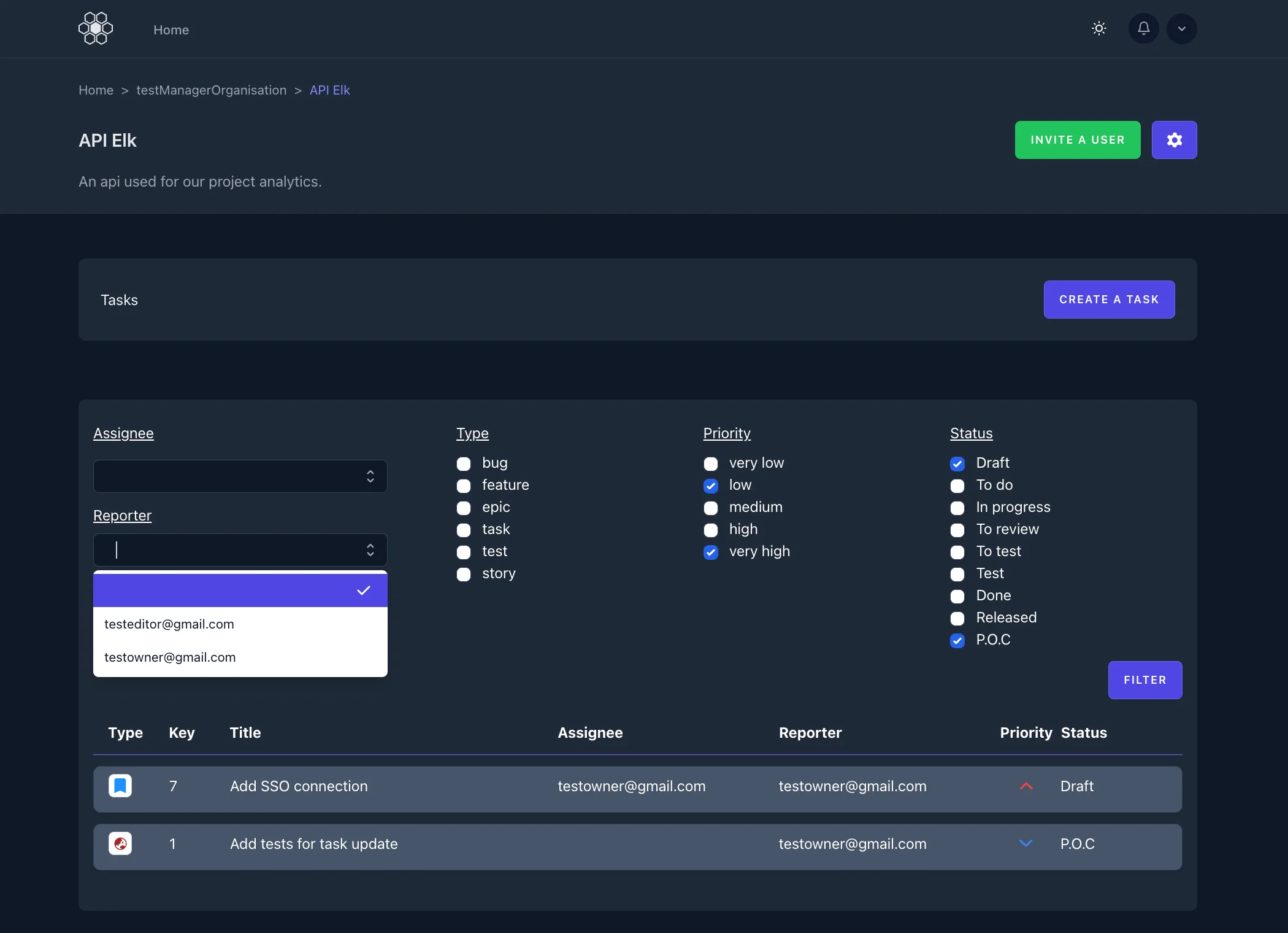 Task management system